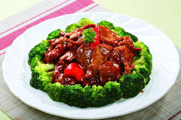 蘭花醬牛肉