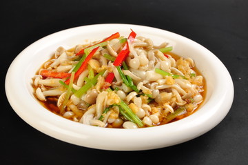 熗拌菌菇