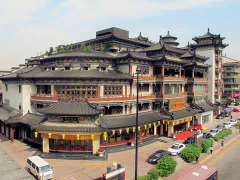 西安城墻鳥瞰