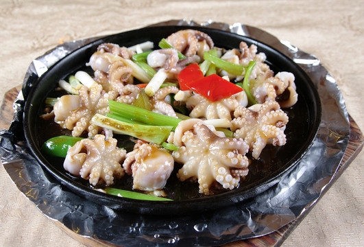 鐵板八爪魚