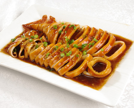 燒汁魷魚筒