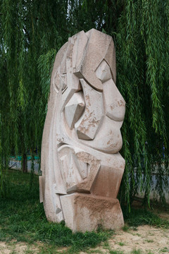 北京城市雕塑人與神話