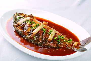 煎燒黃河大鯉魚