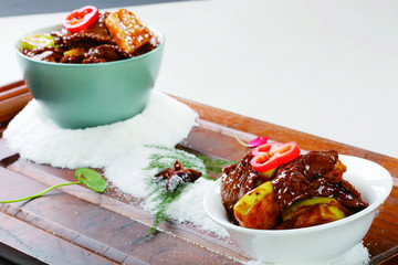 黑椒牛肉青蘋果