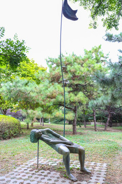 北京城市雕塑夢(mèng)葉