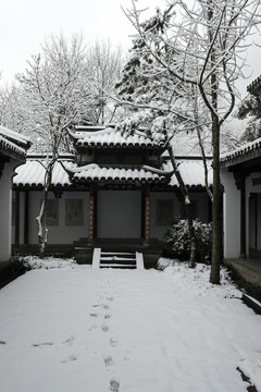 江南雪景
