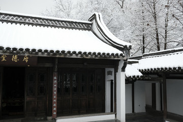 江南雪景