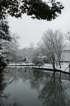 江南雪景