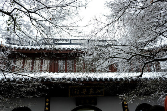 西湖瑞雪