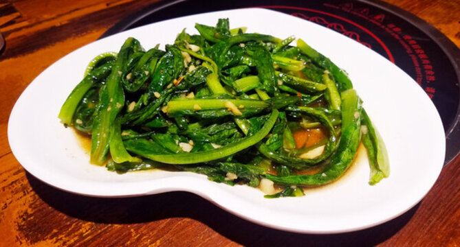 蒜茸油麥菜