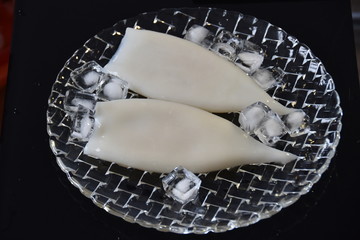 去皮魷魚筒