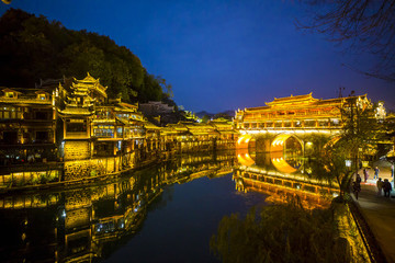 鳳凰古城夜景