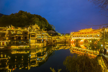 鳳凰古城夜景