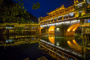 鳳凰古城夜景