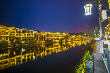 鳳凰古城夜景