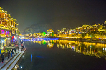 鳳凰古城夜景