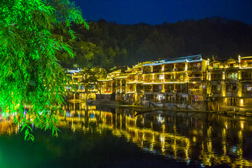 鳳凰古城夜景