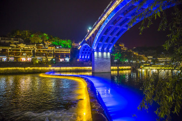 鳳凰古城夜景