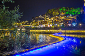 鳳凰古城夜景