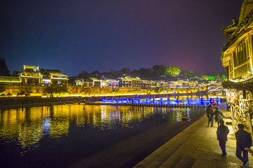 鳳凰古城夜景