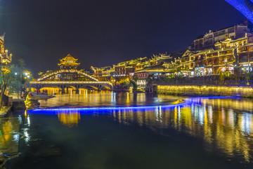 鳳凰古城夜景