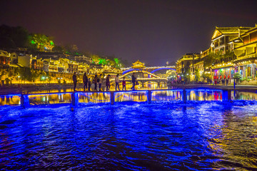 鳳凰古城夜景