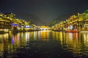 鳳凰古城夜景