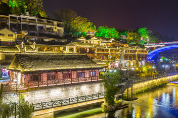 鳳凰古城夜景