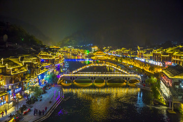 鳳凰古城夜景