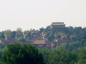 遠(yuǎn)眺頤和園