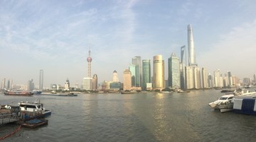 上海外灘建筑地標東方明珠