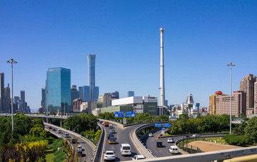 四惠橋看北京CBD