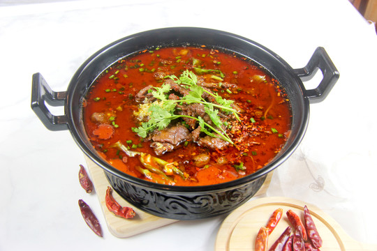 水煮牛肉