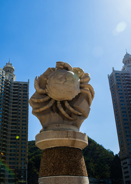 巨蟹座雕塑