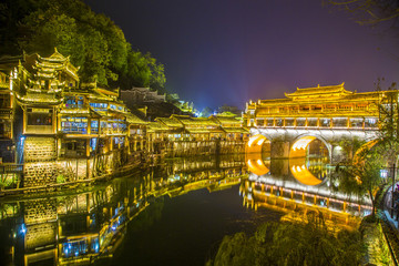 鳳凰古城夜景