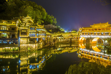 鳳凰古城夜景