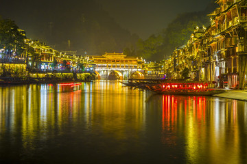 鳳凰古城夜景