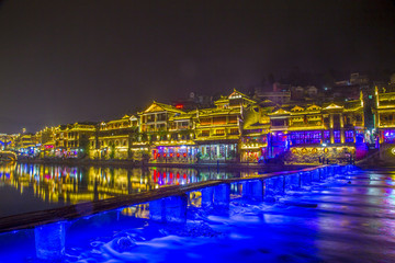 鳳凰古城夜景