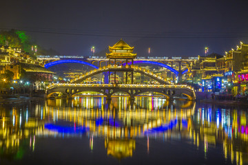 鳳凰古城夜景