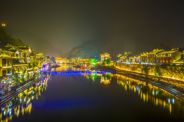 鳳凰古城夜景