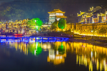 鳳凰古城夜景