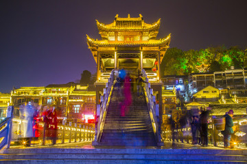 鳳凰古城夜景