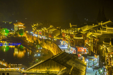 鳳凰古城夜景