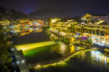 鳳凰古城夜景