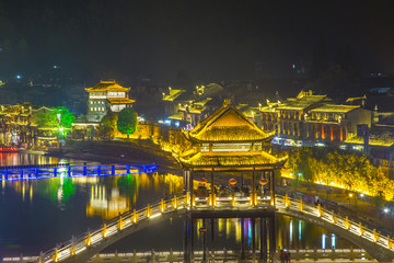 鳳凰古城夜景