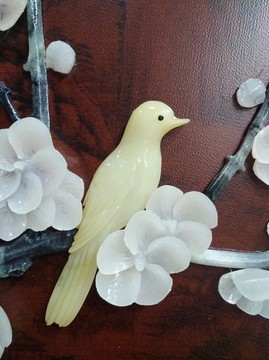 玉雕花鳥