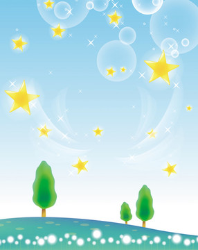 設(shè)計(jì)背景圖星空之戀