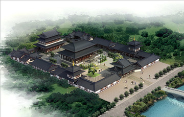仿唐寺廟
