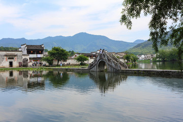 安徽宏村古村落