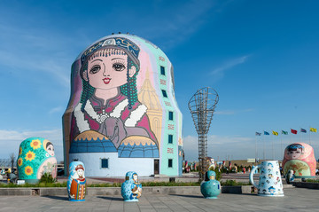內(nèi)蒙古滿洲里套娃廣場